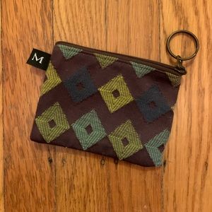Keychain credit card holder
